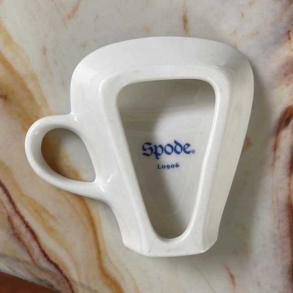 Gorgeous SPODE tea spoon and tea bag holder 16 count. New - Picture 2 of 2